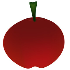 red fruit apple with sweet car Apple is a useful fruit.