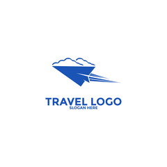 Travel logo icon vector, Simple Travel Agency logo template