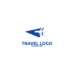 Travel logo icon vector, Simple Travel Agency logo template