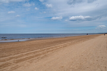 view of beach of Riga, Latvia
