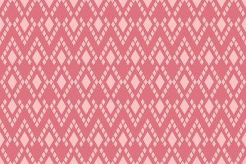 Pink Cross stitch colorful geometric traditional ethnic pattern Ikat seamless pattern border abstract design for fabric print cloth dress carpet curtains and sarong Aztec African Indian Indonesian 