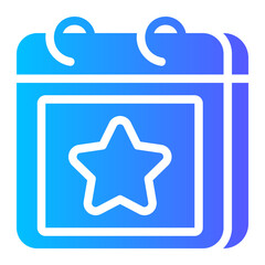event gradient icon