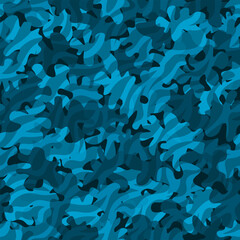 Camouflage pattern background. Classic clothing style masking camo repeat print