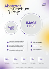 business brochure template layout design, A4 page corporate brochure editable template layout, minimal business brochure template design.