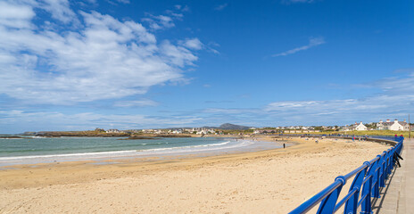Trearddur Bay on the west coast of Anglesey in Wales - 632495238