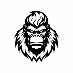 Gorilla Head Design