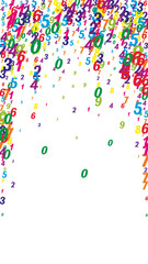 School math notebook cover. Colorful childish