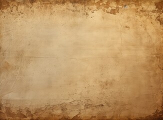 Obraz premium Texture of old brown paper vintage background. Created with Generative AI technology.