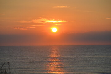 Strand,Sylt, Sonnenuntergang 