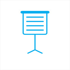 teaching board icon vector illustration symbol