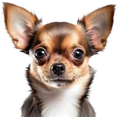 Chihuahua with transparent background. Generative AI 5