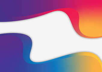 abstract colorful background with waves