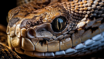 Obraz premium Animali africani. Africa. Pitone. Ai generated.