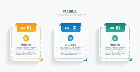 Vector Infographic label design with square template design and 4 options or steps. Can be used for process diagram, presentations, workflow layout, banner, flow chart, info graph.