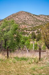 The Cemetery at Lincoln State Monument