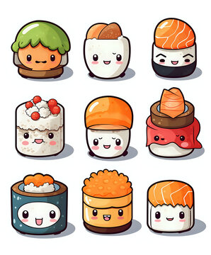 Sushi Collection Generative AI