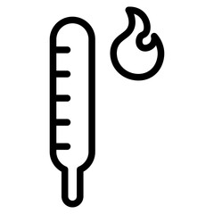 temperature line 