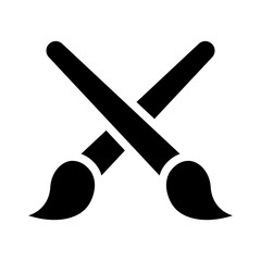 paint brush glyph 