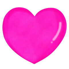 pink heart 