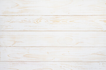 Texture of white wooden background. Light wallpaper with old crack texture. Vintage decorative...