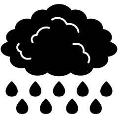 Rainy Cloud Icon