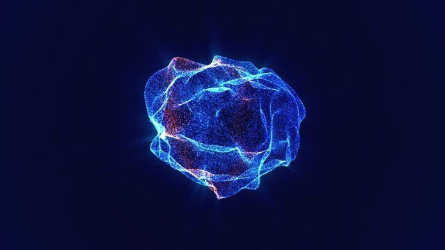 World Cyber science tech Artificial intelligence looking at smart city, connected with planet through global internet on phone. AI control city infrastructure, data traffic, ensure safety concept.