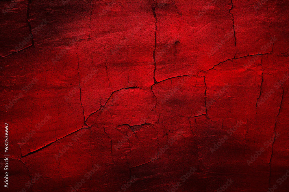 Poster a dark red background with a textured surface, red texture background, generative ai