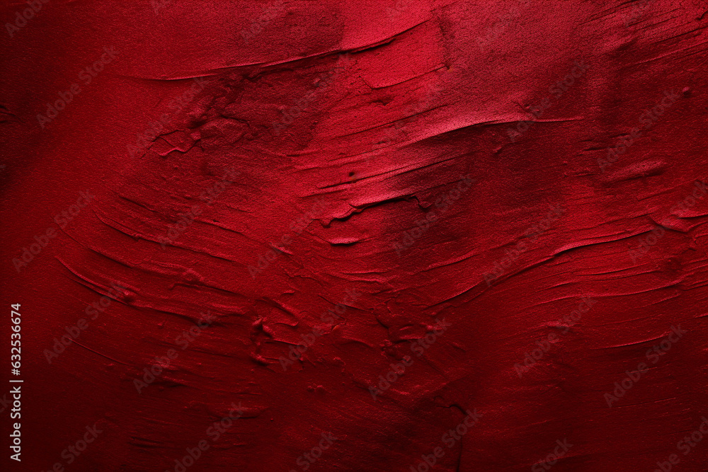 Poster a dark red background with a textured surface, red texture background, generative ai