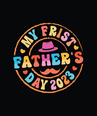 dad t-shirt design, papa ,happy father day, typography,  