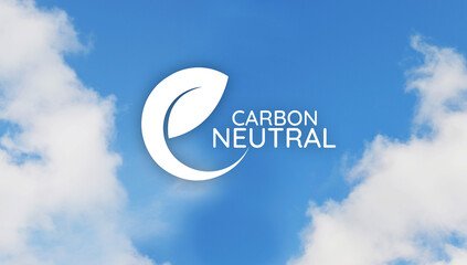 reducing CO2 emissions to stop climate change. green energy background	