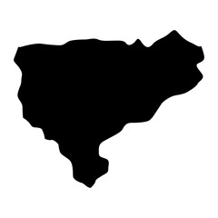 Al Mahwit governorate, administrative division of the country of Yemen. Vector illustration.