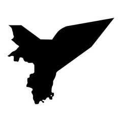 Marib governorate, administrative division of the country of Yemen. Vector illustration.