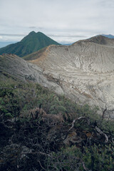View over the crater of Ijen Volcano in Java, Indonesia © Arthur
