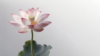 Fototapeta na wymiar Pink lotus (Nelumbo nucifera) flower background, Flowers composition as background project graphic design