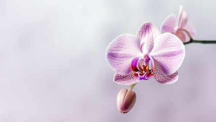 Pink Moth (Phalaenopsis amabilis) orchid flower background, Flowers composition as background project graphic design