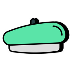 An icon design of cap, headwear accessory 