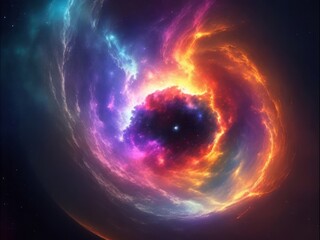 Fototapeta premium galactic generate AI
