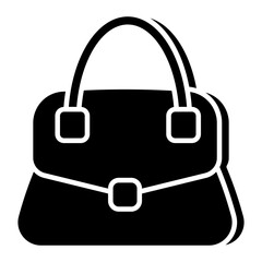 A unique design icon of purse 