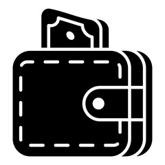 Perfect design icon of wallet