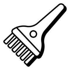 Premium download icon of hair dye brush
