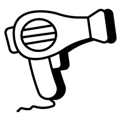 Perfect design icon of hairdryer 