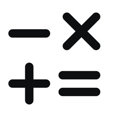 Obraz premium calculator icon