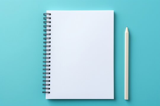 Ideal for Jotting Down Picture of a Notepad. Generative AI