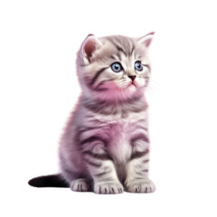 Obraz premium Adorable tiny cat