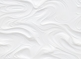 White paint texture with a pattern of grass and leaves. Background for wallpaper and cards. Wedding look. SEAMLESS PATTERN. Created with Generative AI technology.