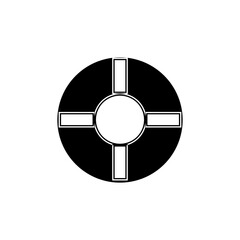 illustration of a safe with a lock