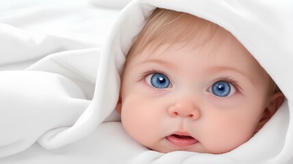 Fototapeta na wymiar portrait of a baby