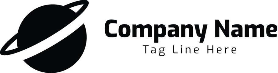 space logo , planet logo , orbits logo