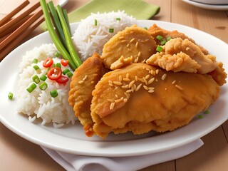 rice with chicken