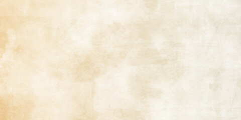Long panoramic background in horizontal position. Paper texture. Brown light old paper texture. Vintage surface with a beautiful patina.
